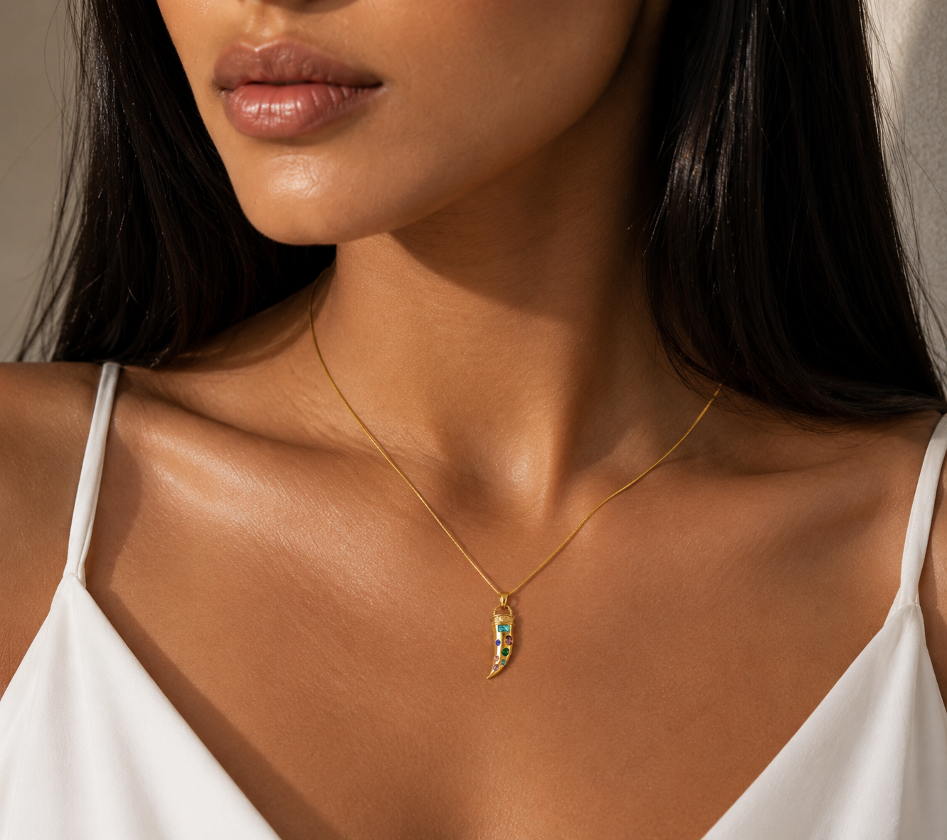 Confetti Wild Aura Necklace