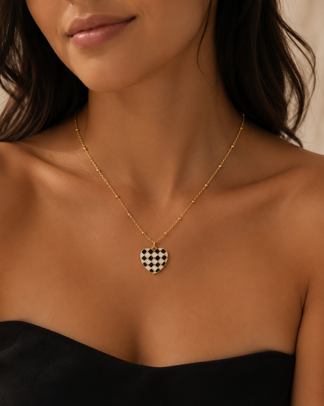 Mosaic Heart Necklace