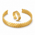 Vela Bracelet and Ring set