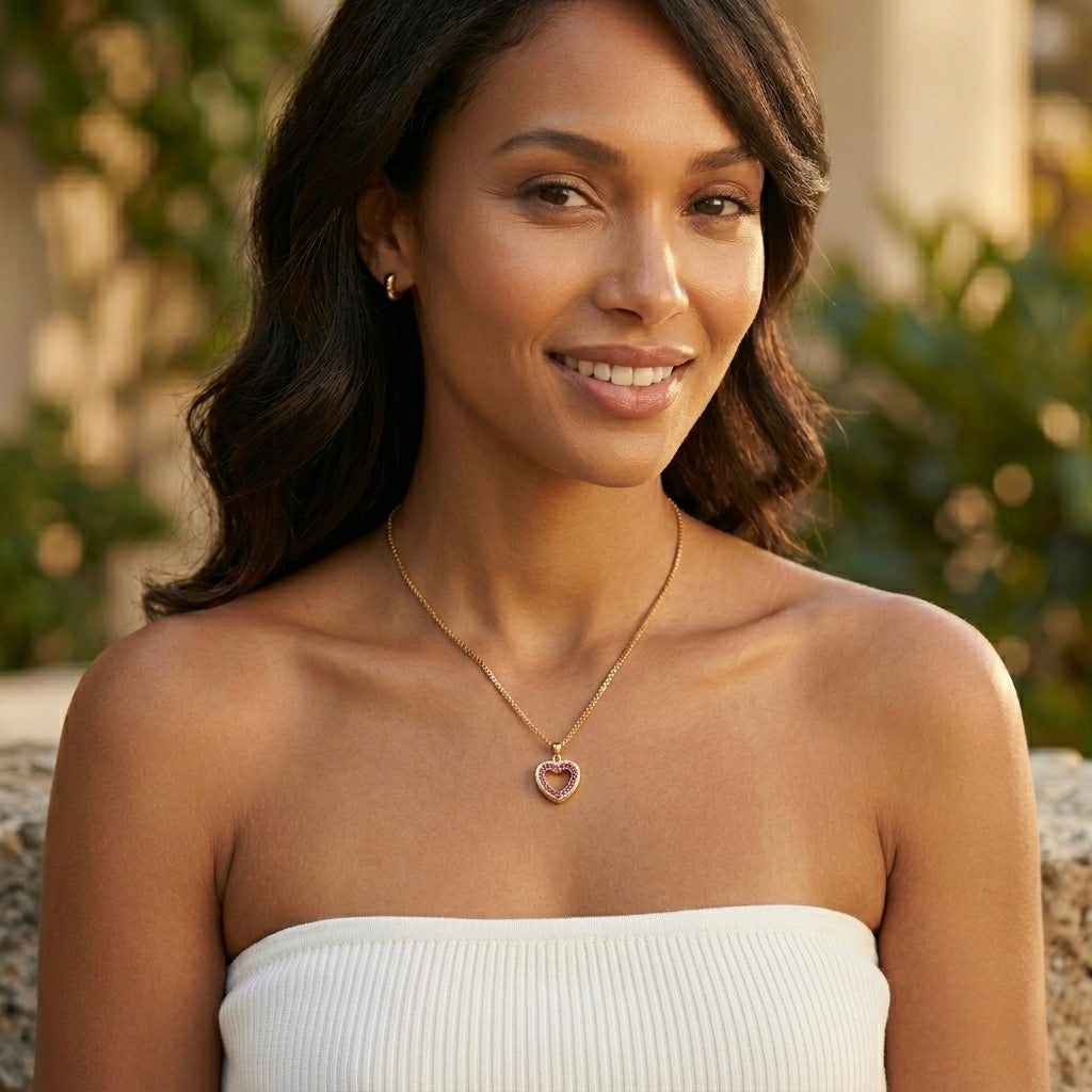 Beloved Ruby Necklace