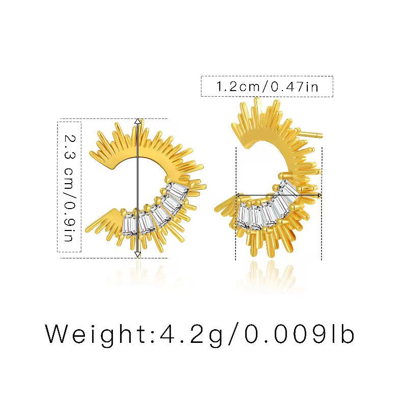 Sunburst Earrings