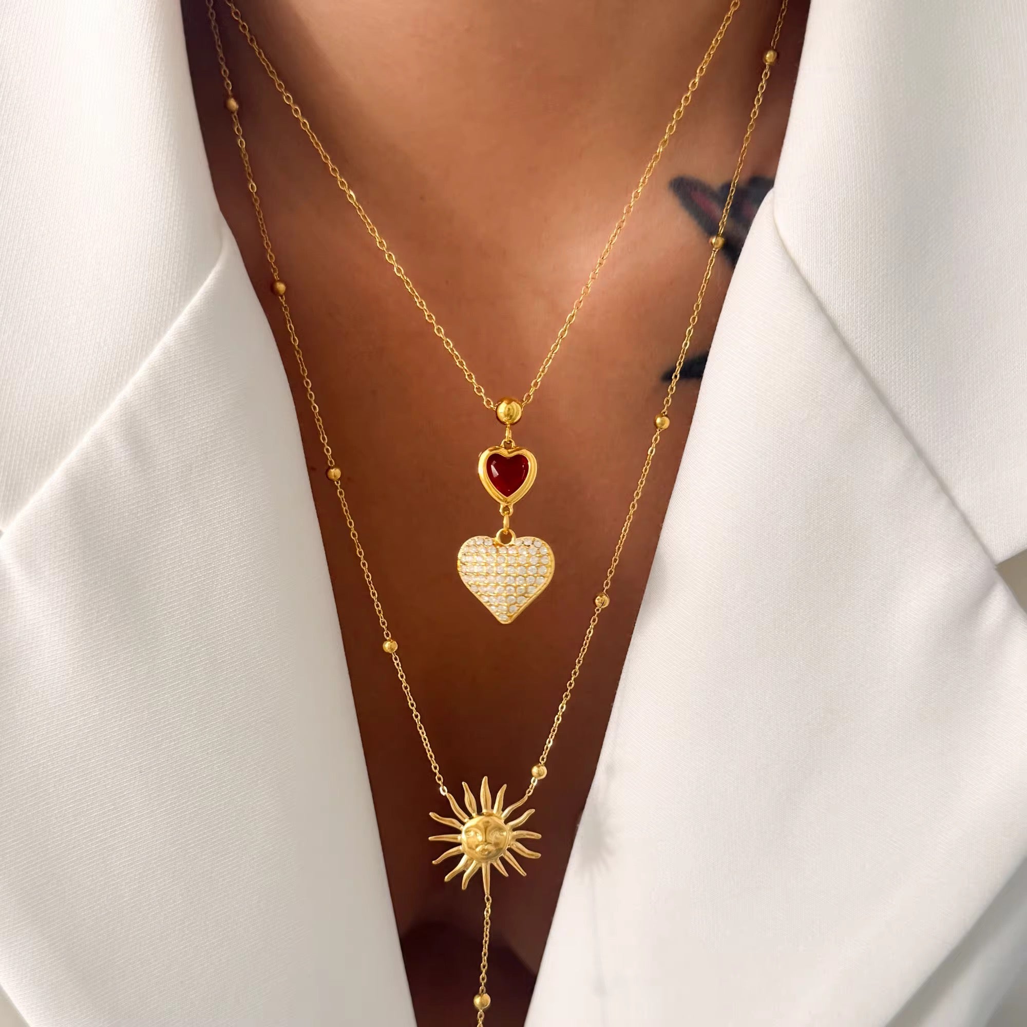 Sol and Soul necklace set
