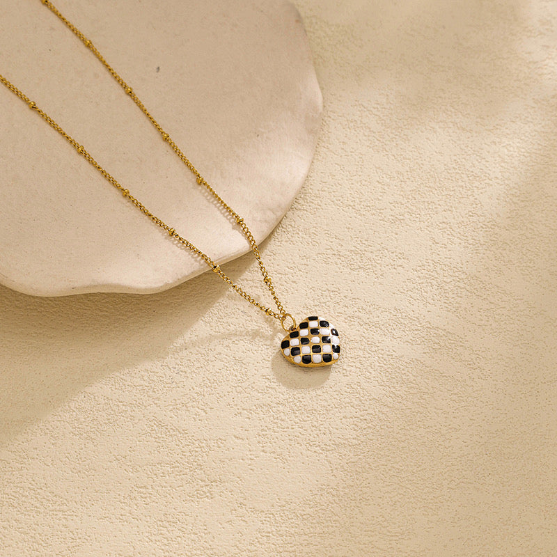 Mosaic Heart Necklace