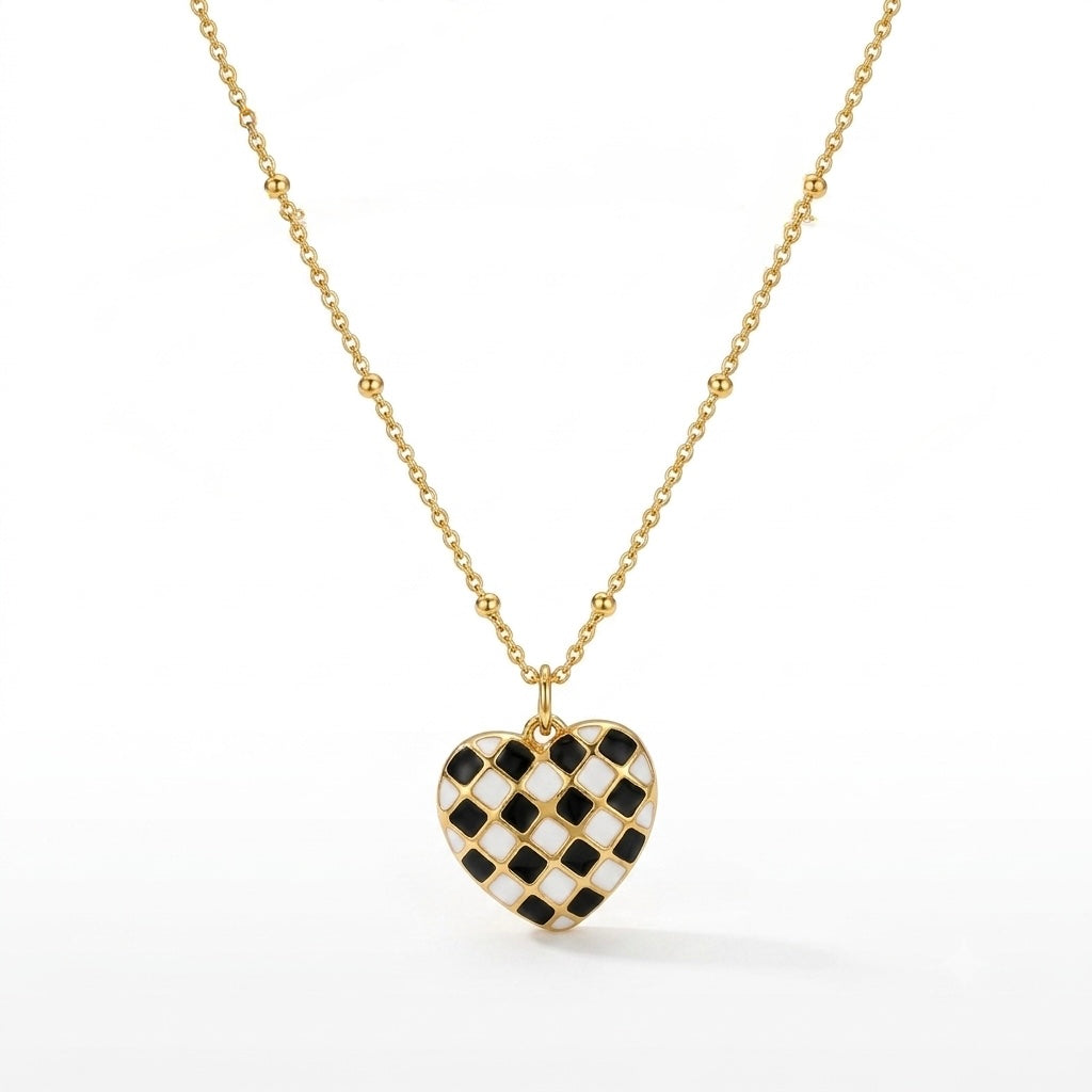 Mosaic Heart Necklace