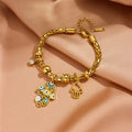 Evil eye bracelet