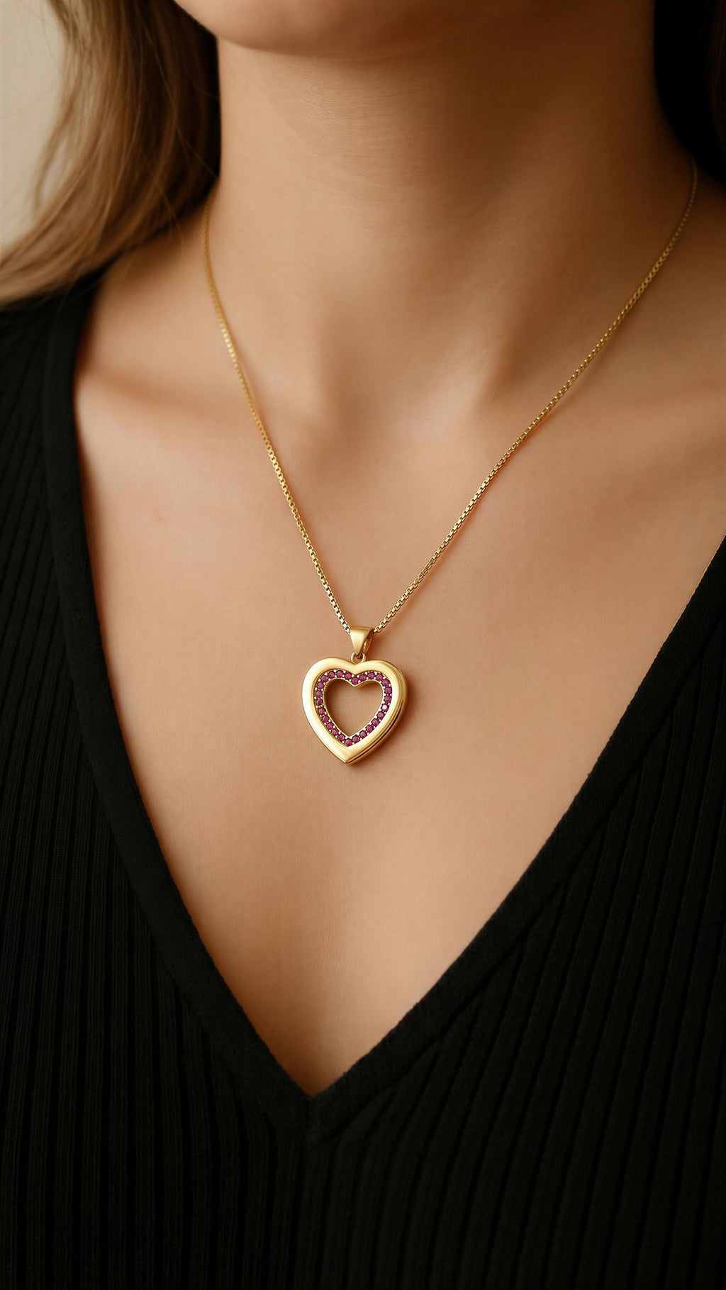 Beloved Ruby Necklace