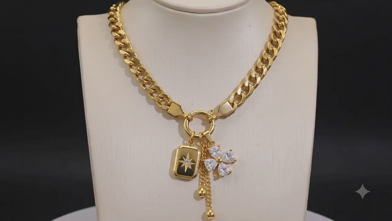 GARDEN CHARM NECKLACE